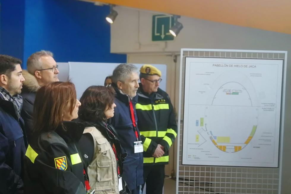 Simulacro de la UME en el Pirineo