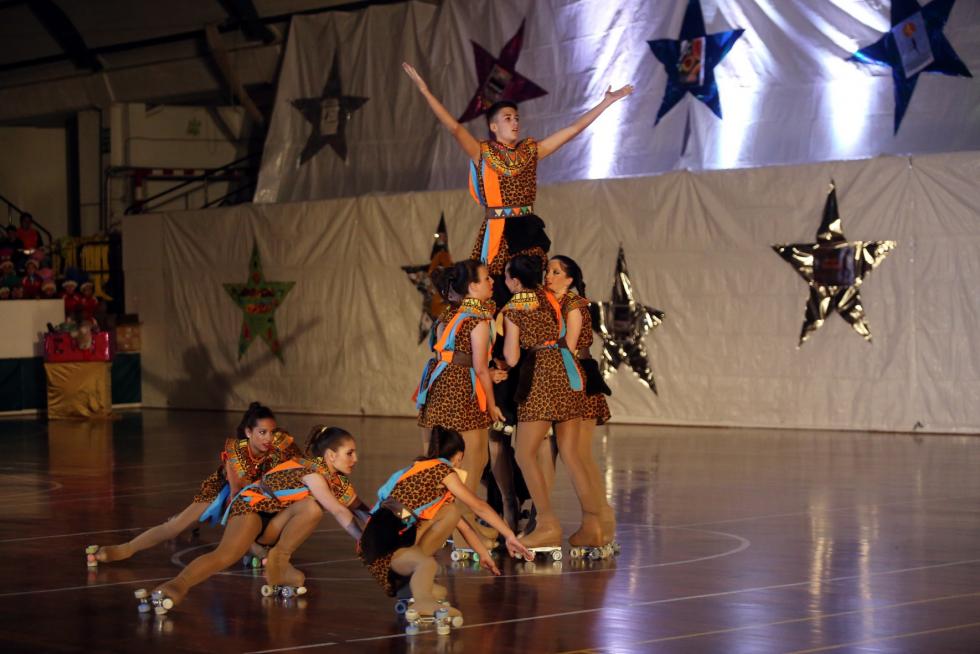 Gala de exhibición de Club Patín Huesca