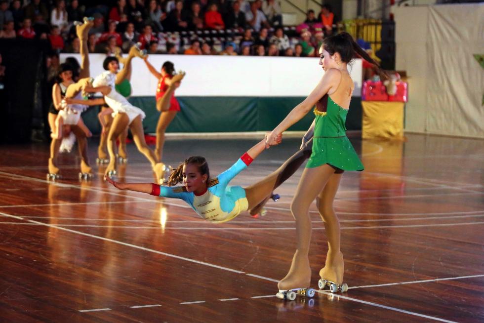 Gala de exhibición de Club Patín Huesca
