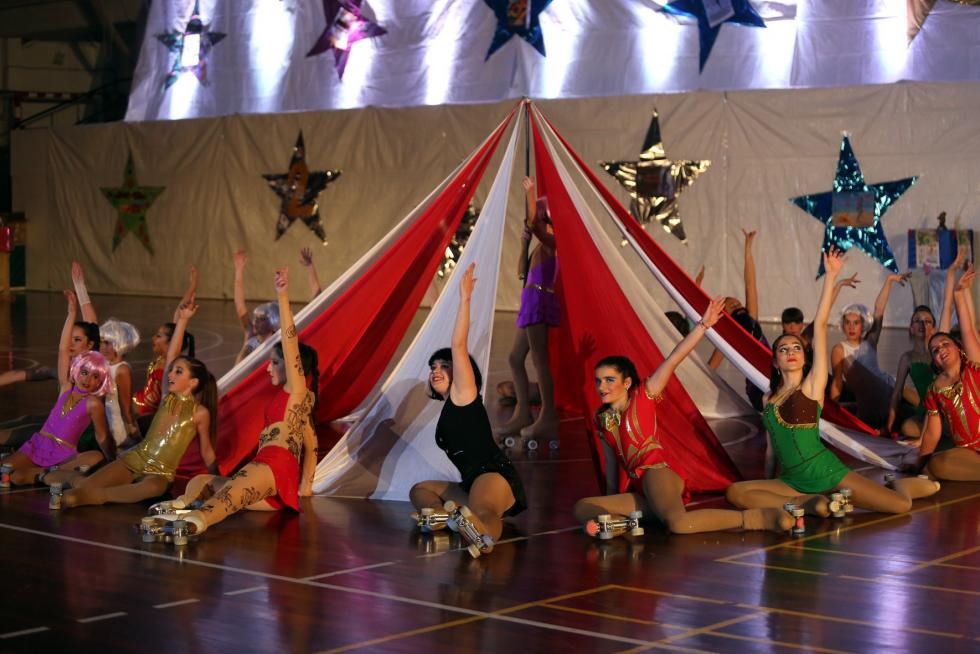Gala de exhibición de Club Patín Huesca