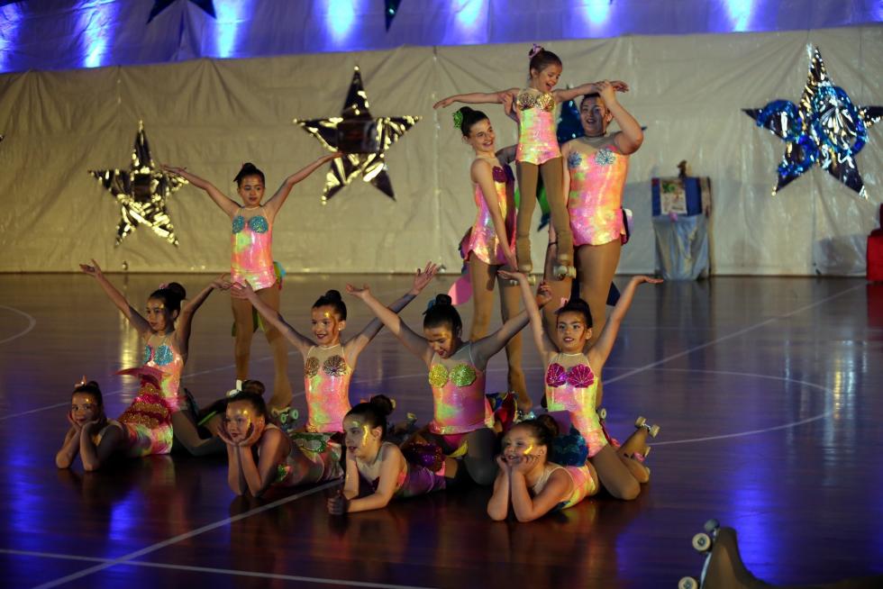 Gala de exhibición de Club Patín Huesca