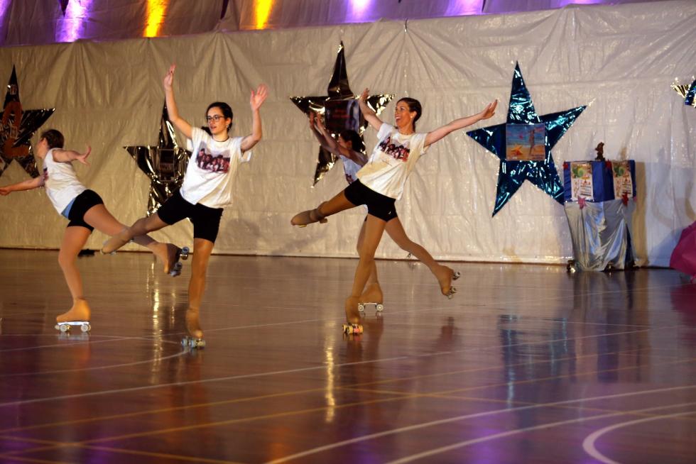 Gala de exhibición de Club Patín Huesca