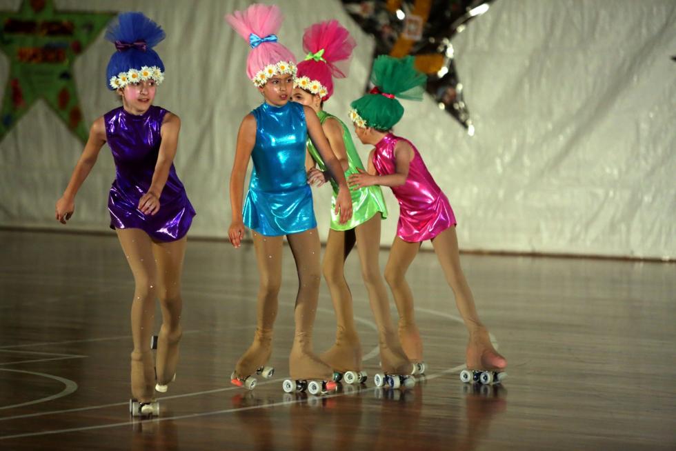 Gala de exhibición de Club Patín Huesca