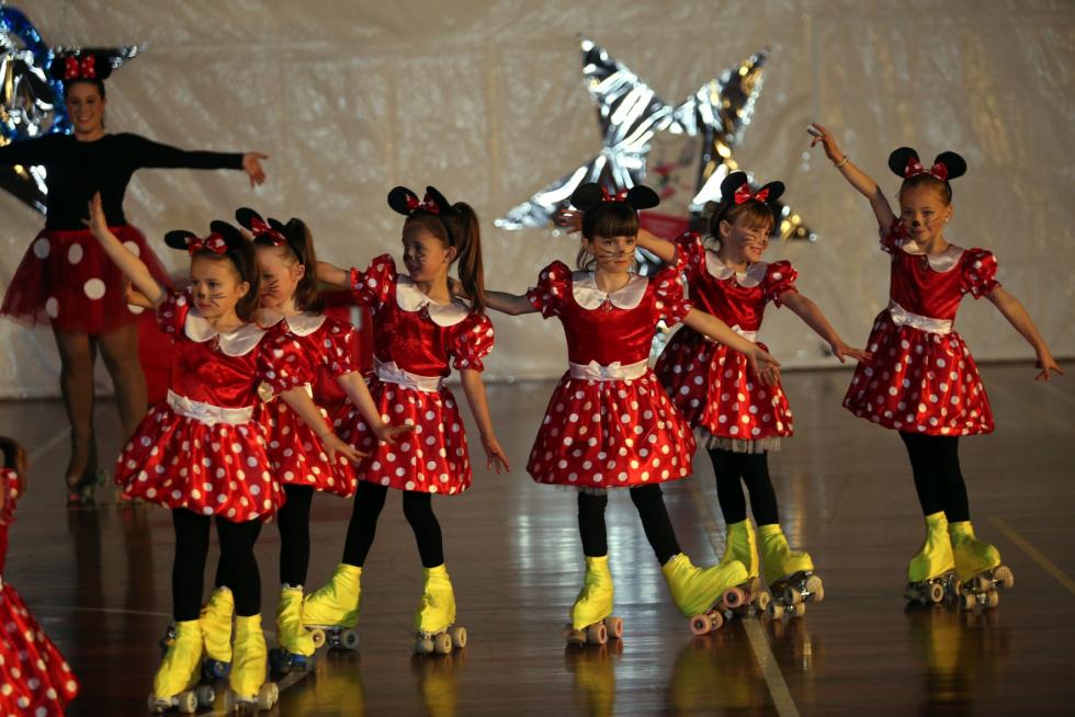 Gala de exhibición de Club Patín Huesca