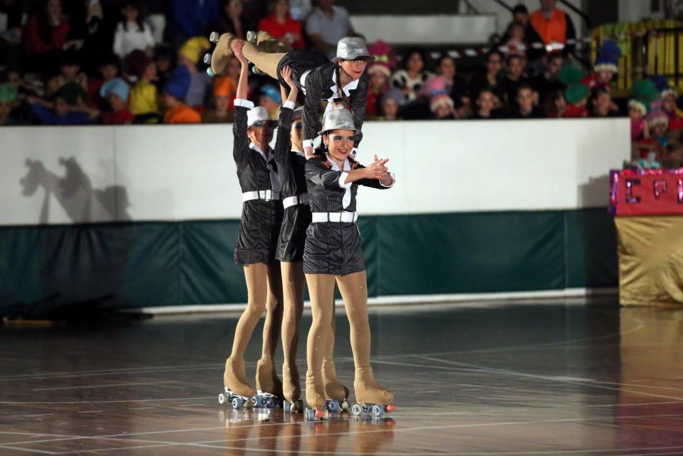 Gala de exhibición de Club Patín Huesca