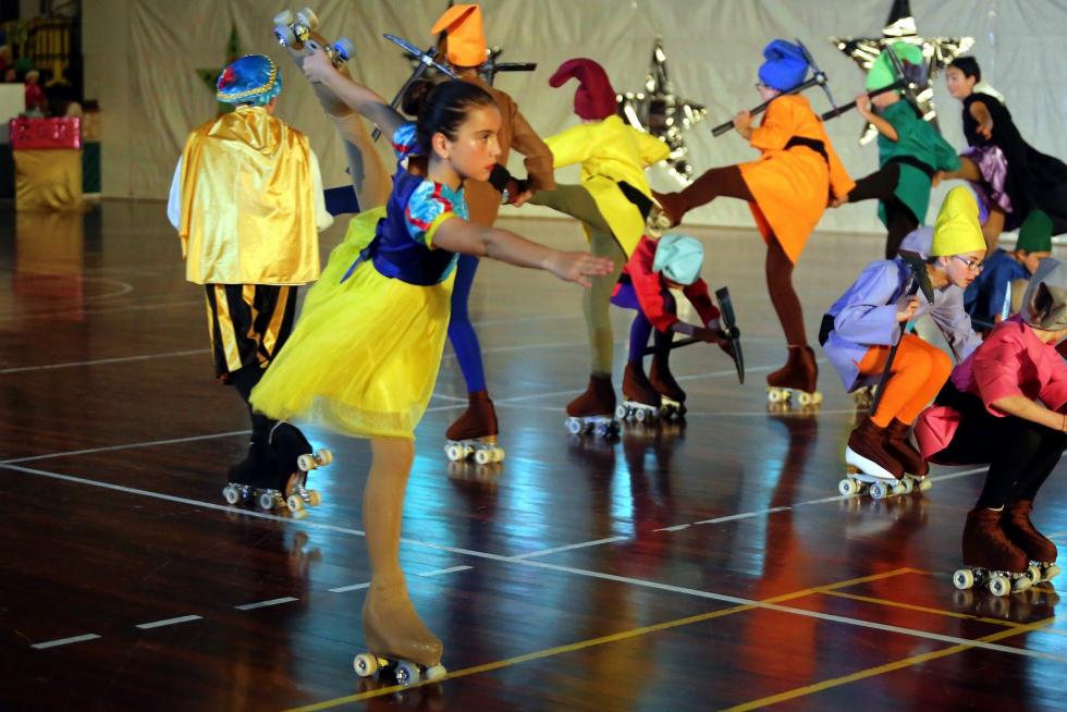 Gala de exhibición de Club Patín Huesca