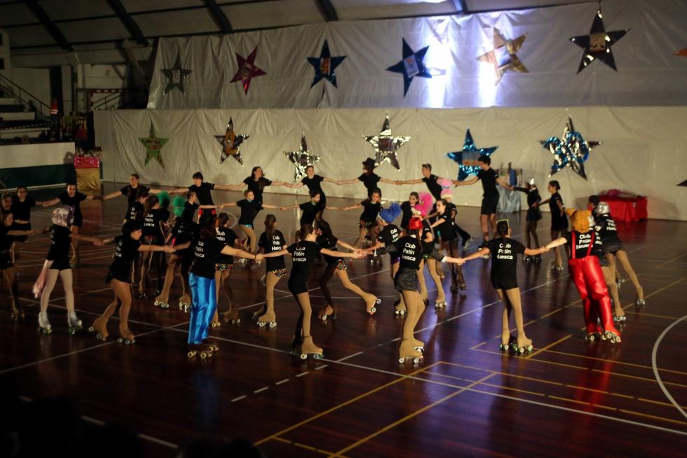 Gala de exhibición de Club Patín Huesca