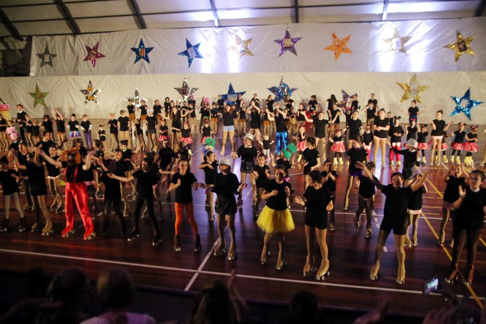 Gala de exhibición de Club Patín Huesca