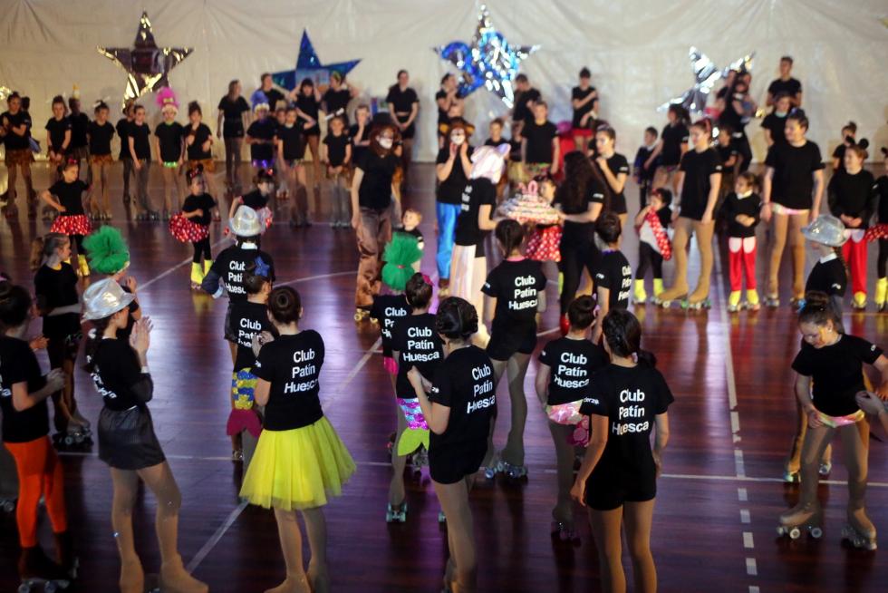 Gala de exhibición de Club Patín Huesca