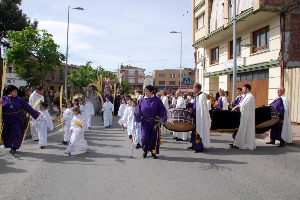 Domingo de ramos en el Alto Aragón