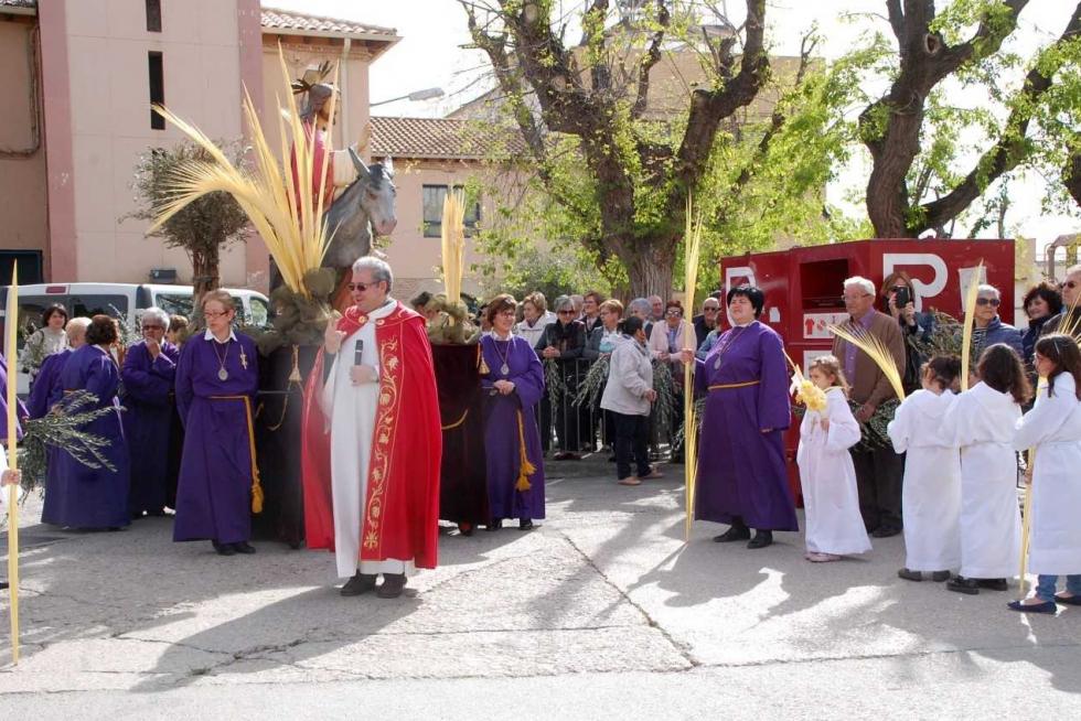 Domingo de ramos en el Alto Aragón