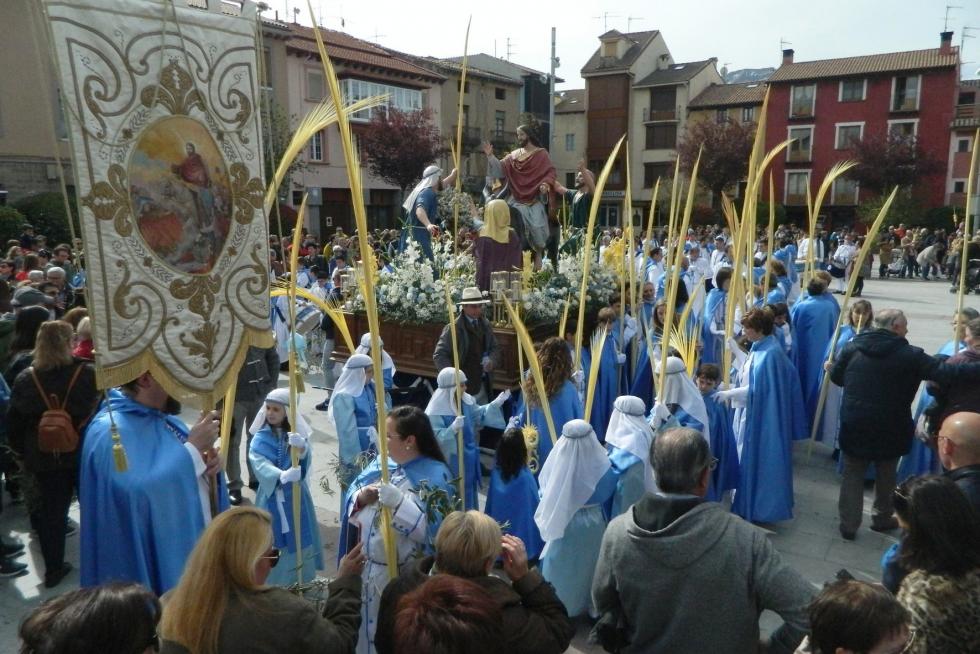 Domingo de ramos en el Alto Aragón