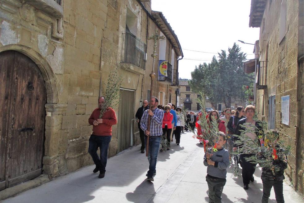 Domingo de ramos en el Alto Aragón