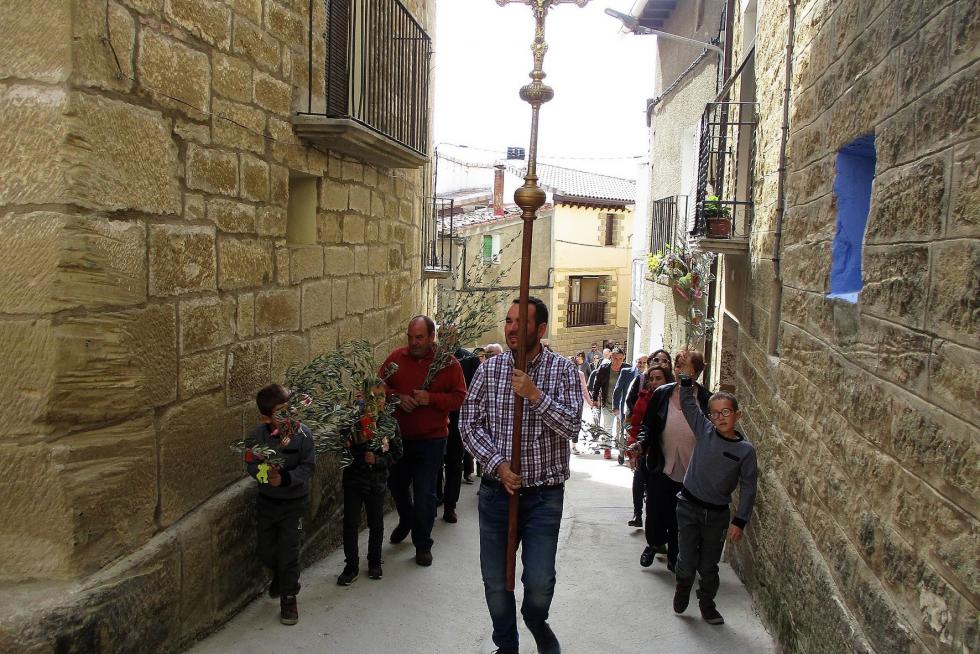 Domingo de ramos en el Alto Aragón