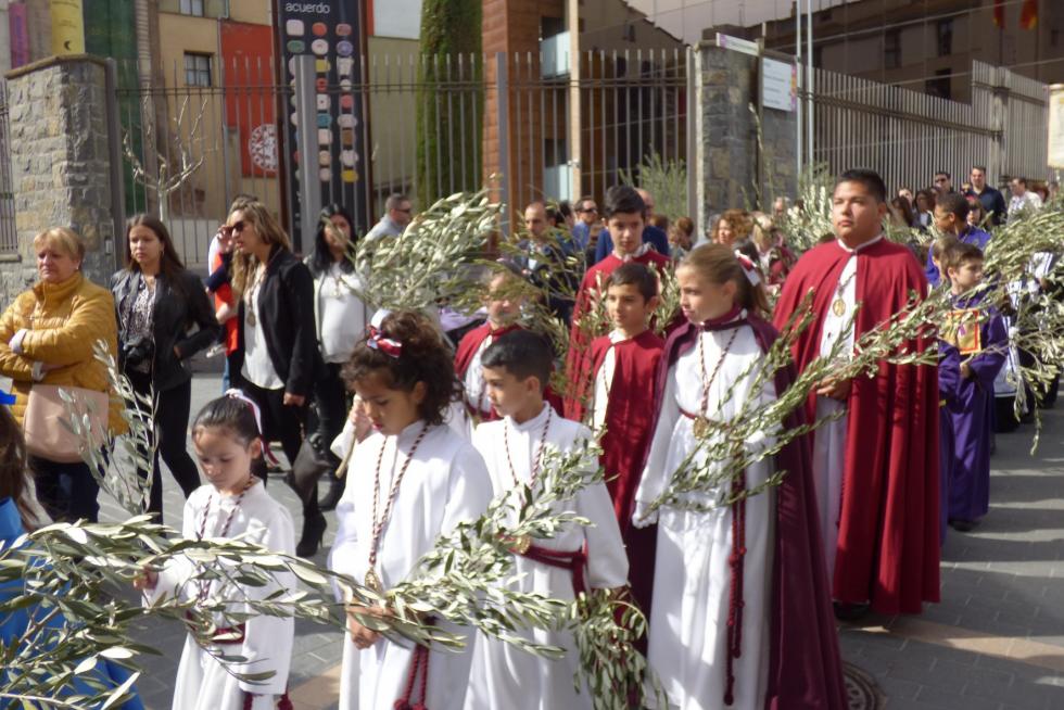Domingo de ramos en el Alto Aragón