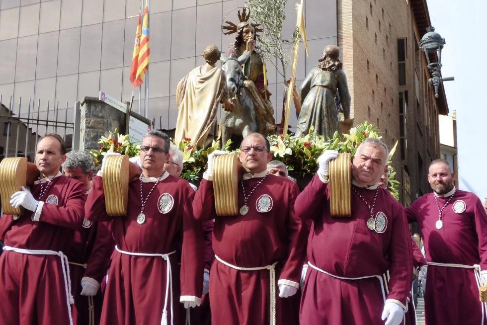 Domingo de ramos en el Alto Aragón