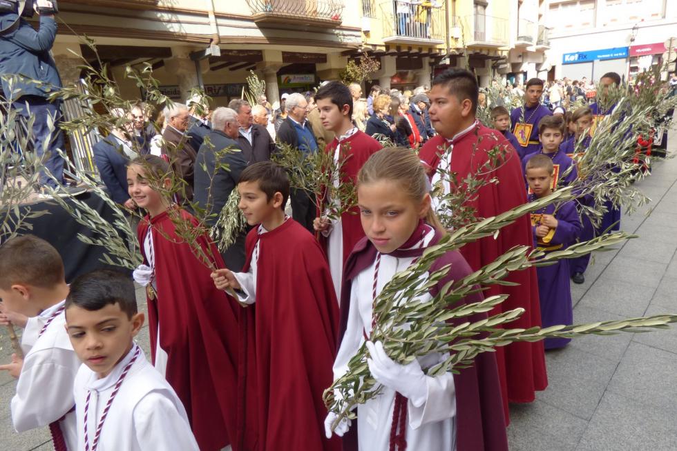 Domingo de ramos en el Alto Aragón
