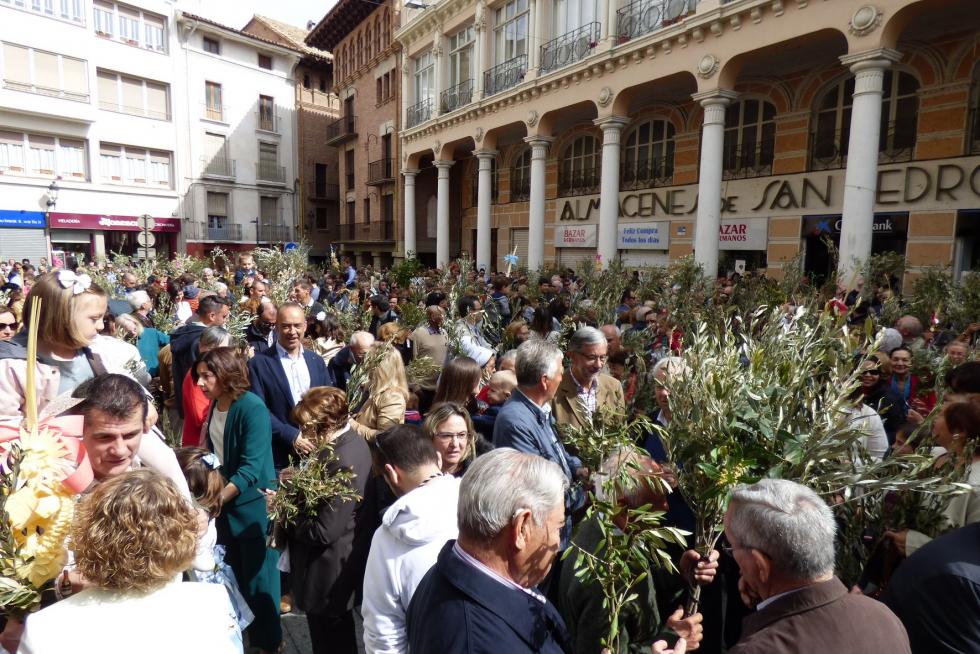 Domingo de ramos en el Alto Aragón
