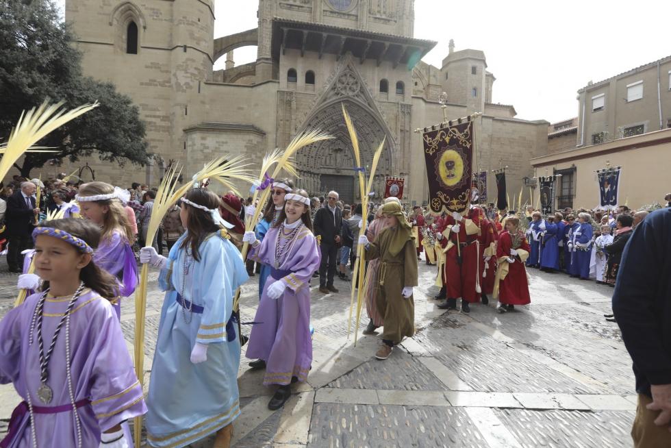 Domingo de ramos en el Alto Aragón