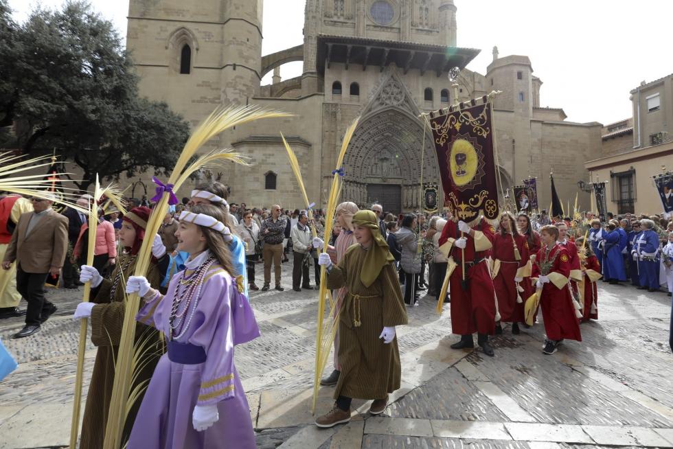 Domingo de ramos en el Alto Aragón