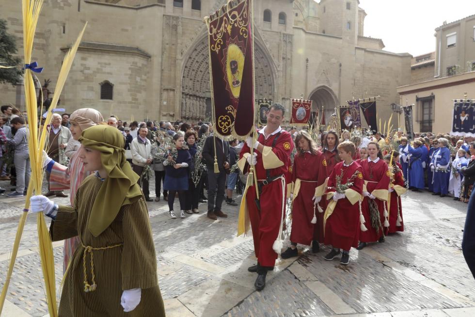 Domingo de ramos en el Alto Aragón
