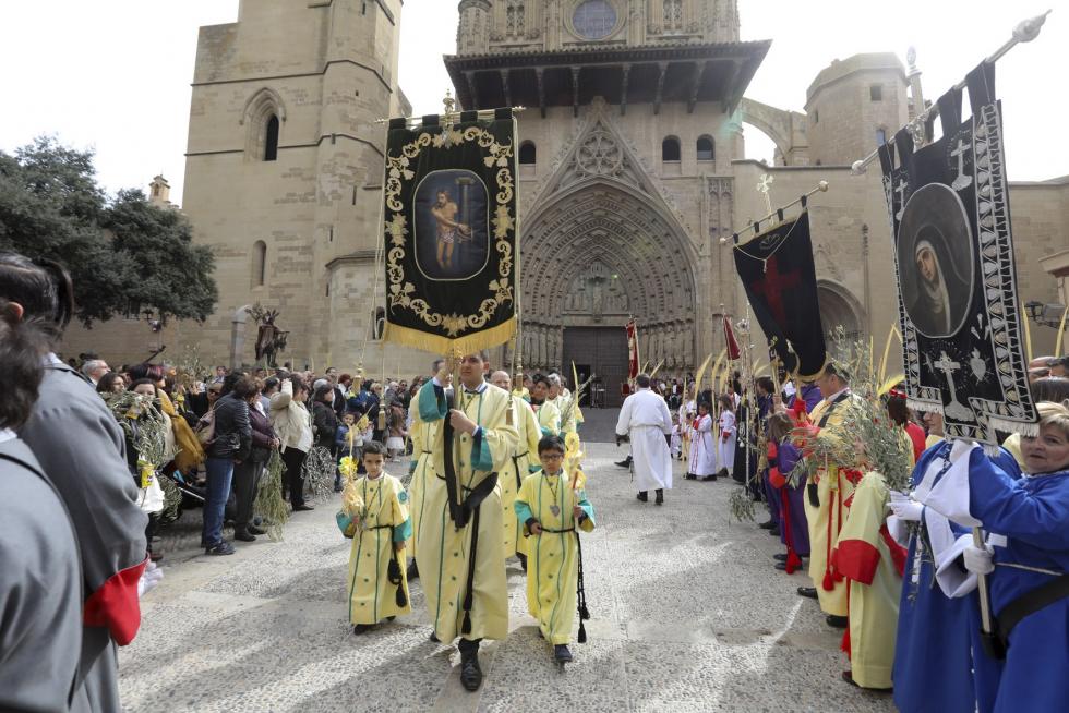 Domingo de ramos en el Alto Aragón