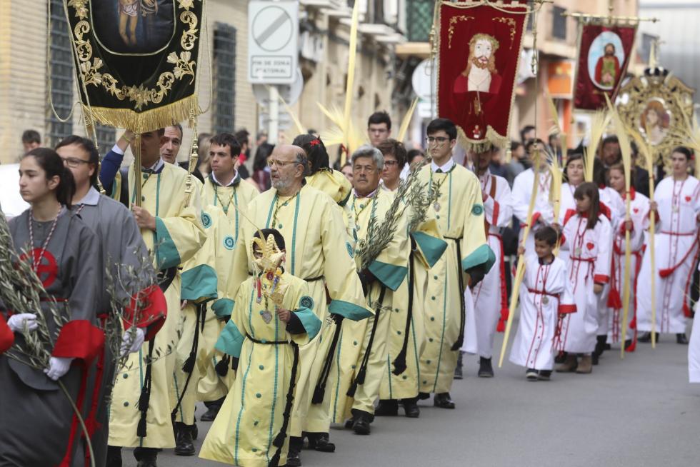 Domingo de ramos en el Alto Aragón