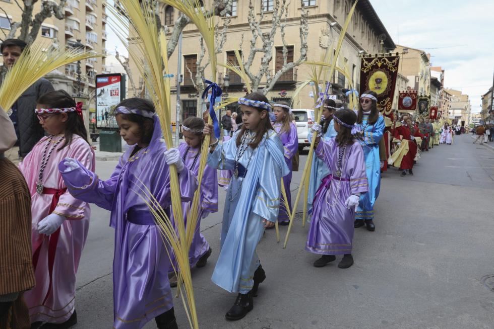 Domingo de ramos en el Alto Aragón