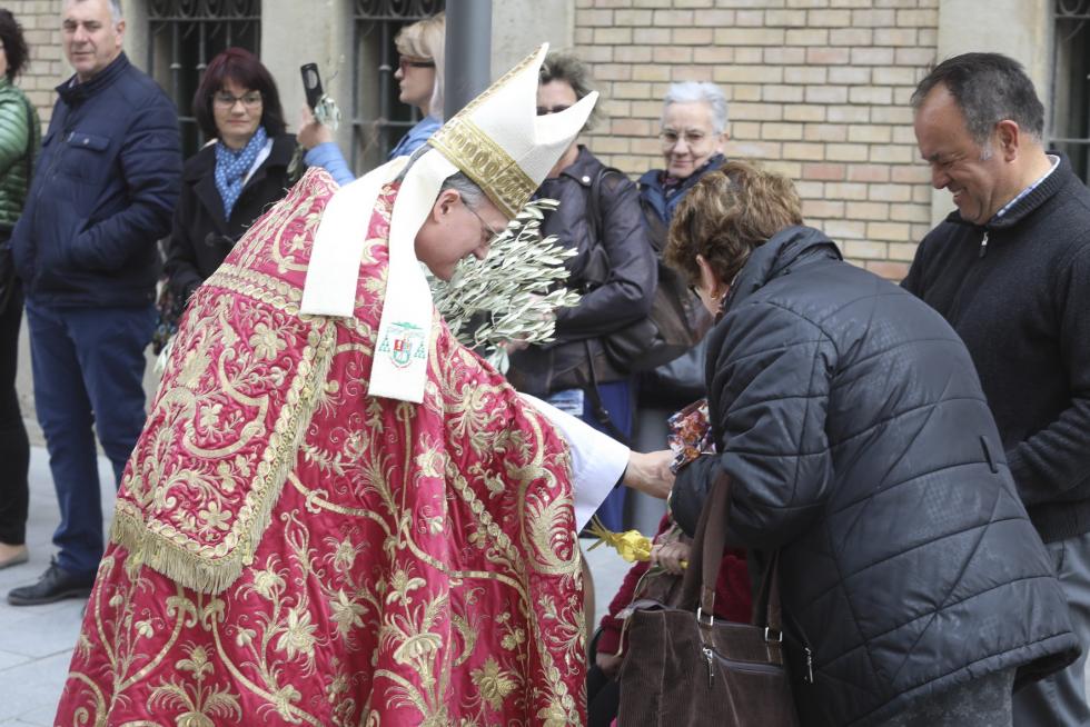 Domingo de ramos en el Alto Aragón