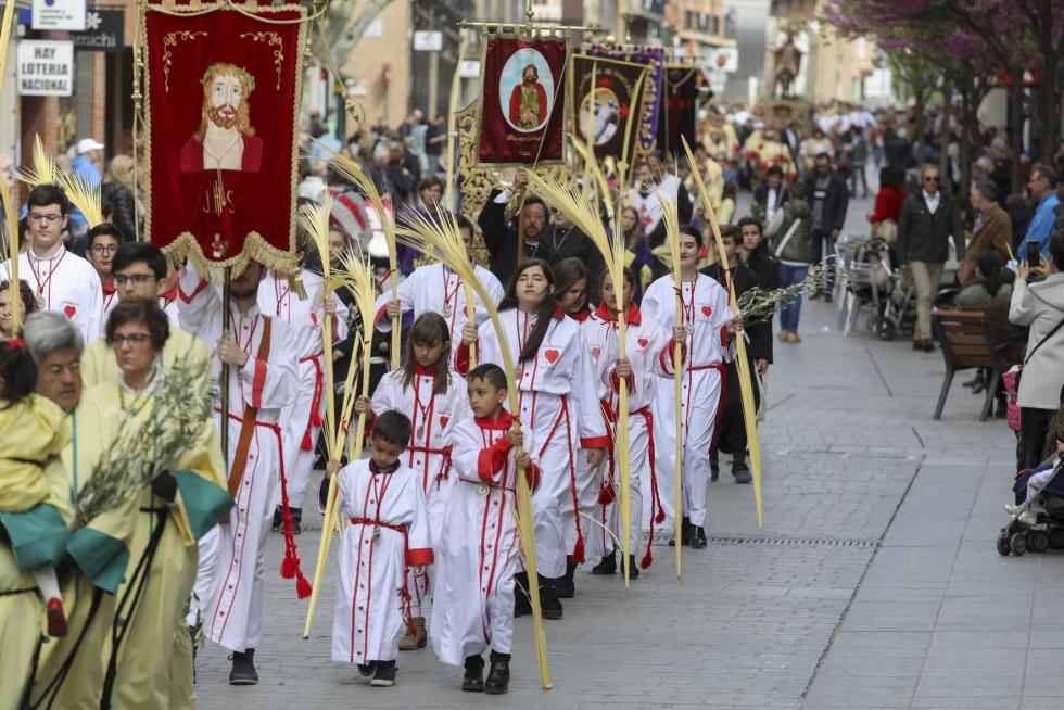 Domingo de ramos en el Alto Aragón