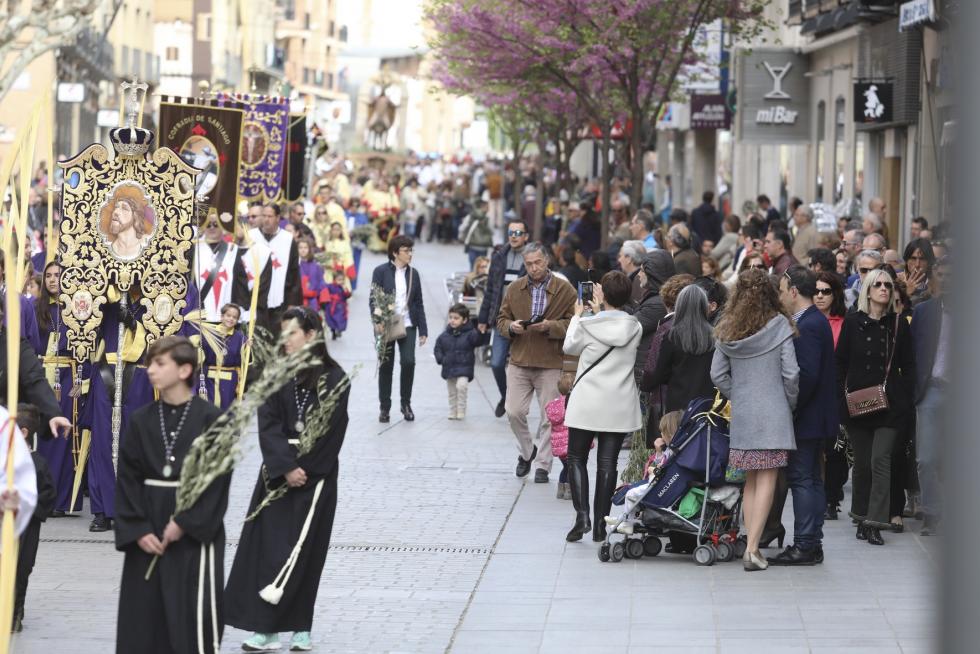 Domingo de ramos en el Alto Aragón