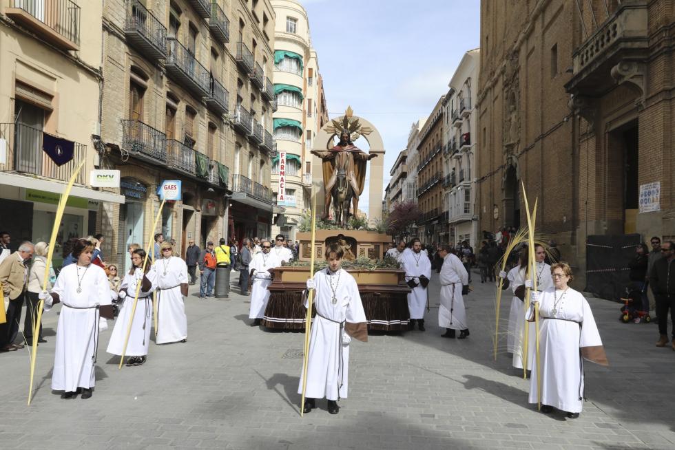 Domingo de ramos en el Alto Aragón