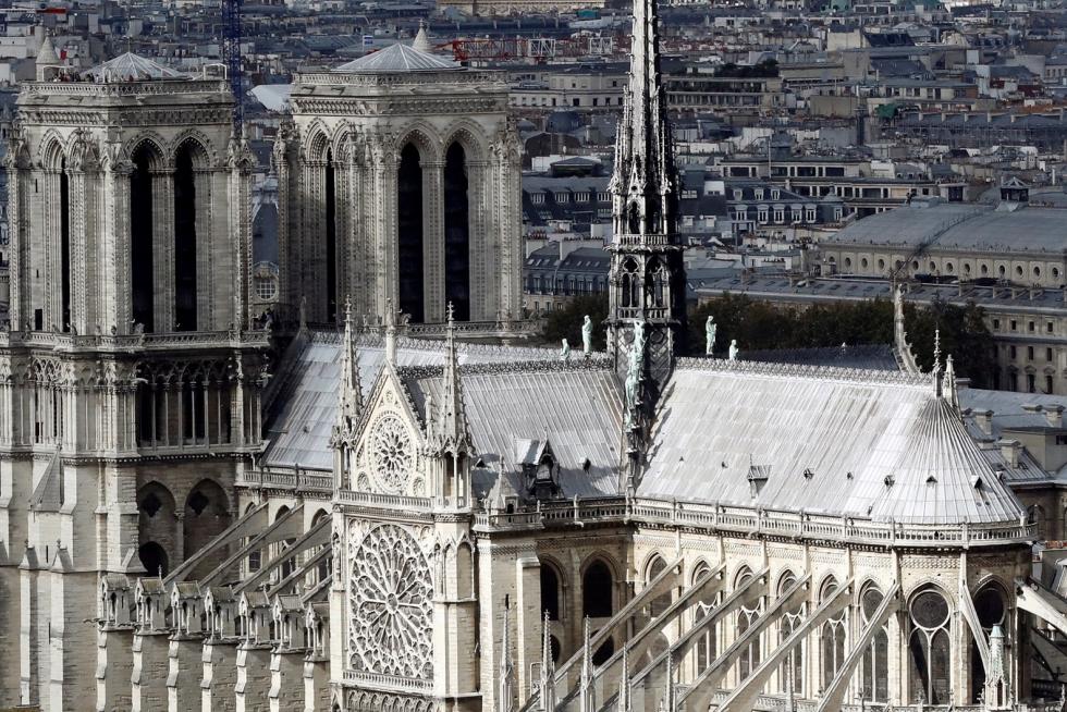 Incendio en la Catedral de Notre Dame de París