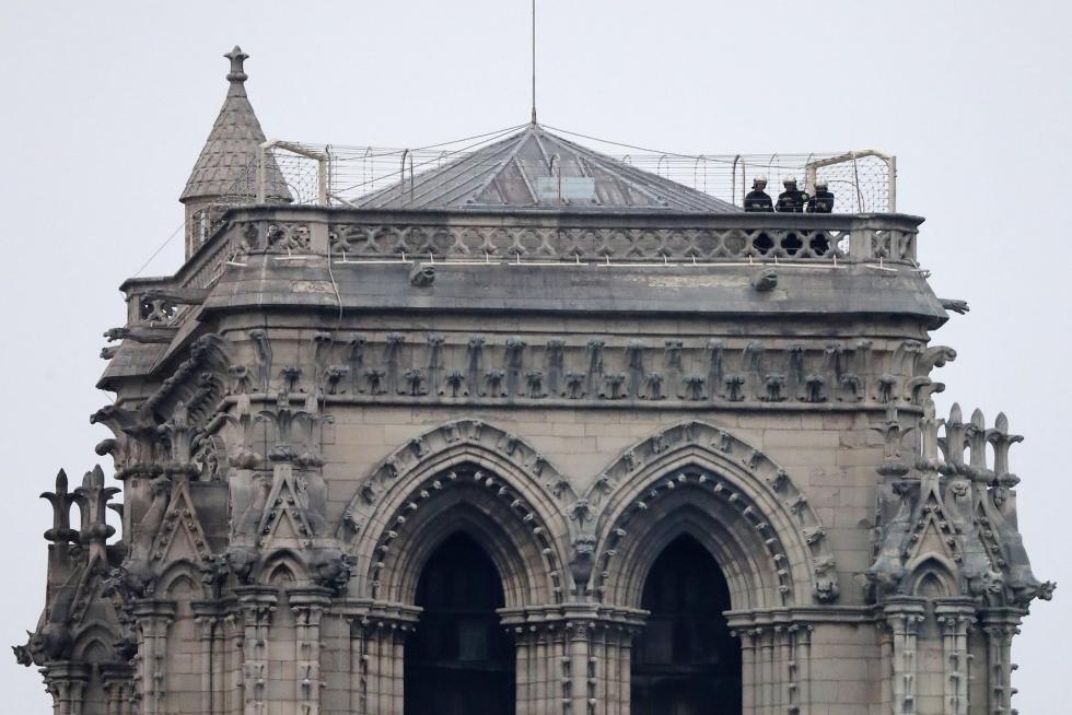 Incendio en la Catedral de Notre Dame de París