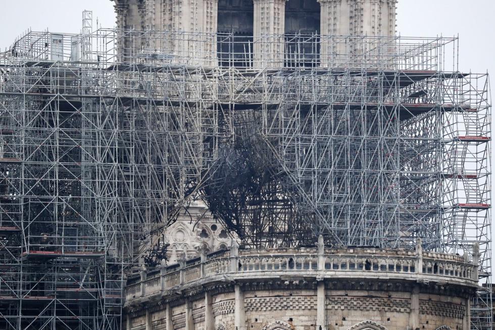 Incendio en la Catedral de Notre Dame de París