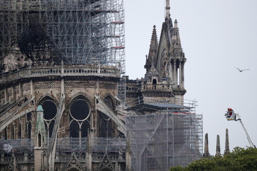 Incendio en la Catedral de Notre Dame de París