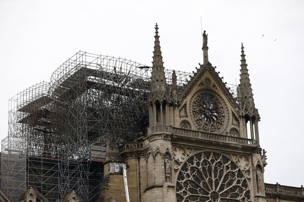 Incendio en la Catedral de Notre Dame de París