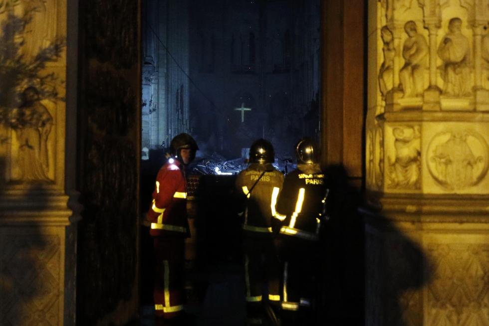 Incendio en la Catedral de Notre Dame de París