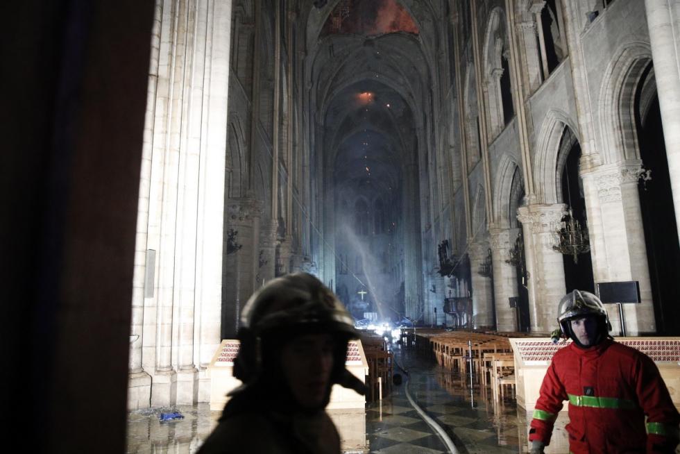 Incendio en la Catedral de Notre Dame de París