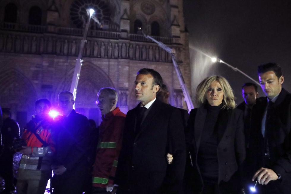 Incendio en la Catedral de Notre Dame de París