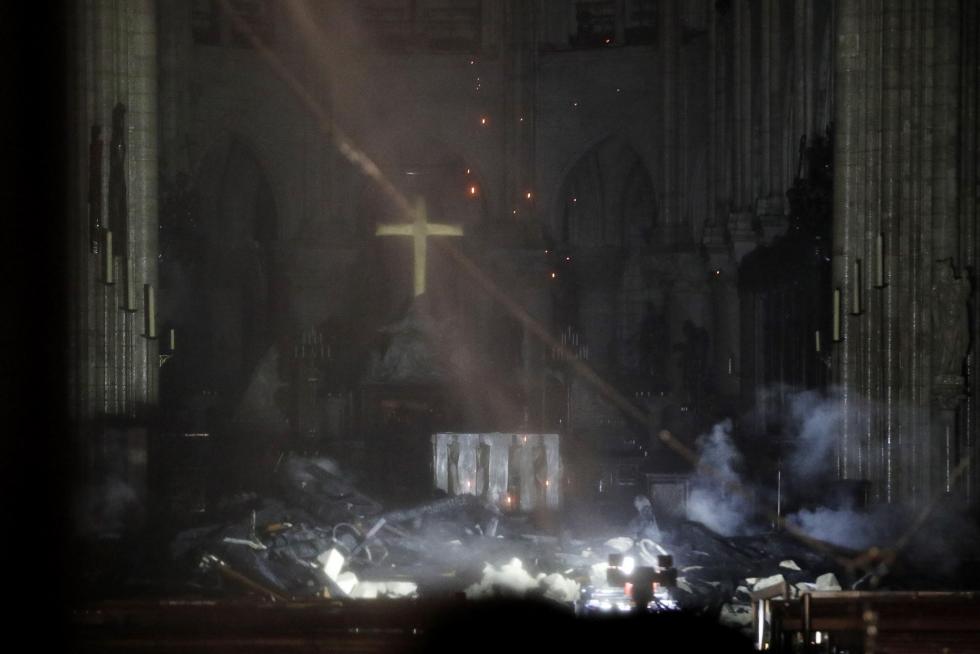 Incendio en la Catedral de Notre Dame de París