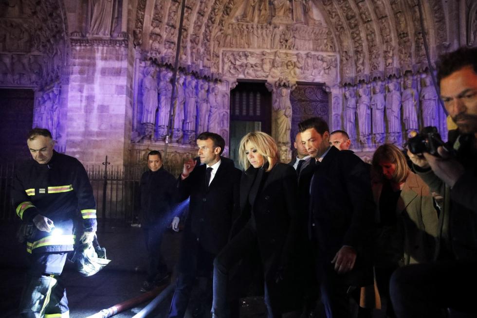 Incendio en la Catedral de Notre Dame de París