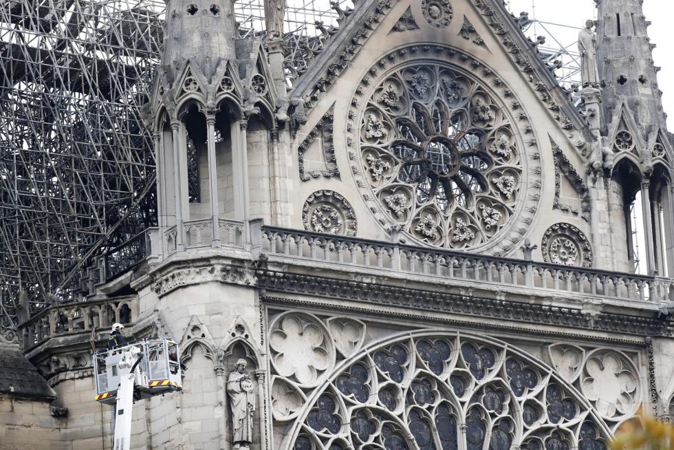 Incendio en la Catedral de Notre Dame de París