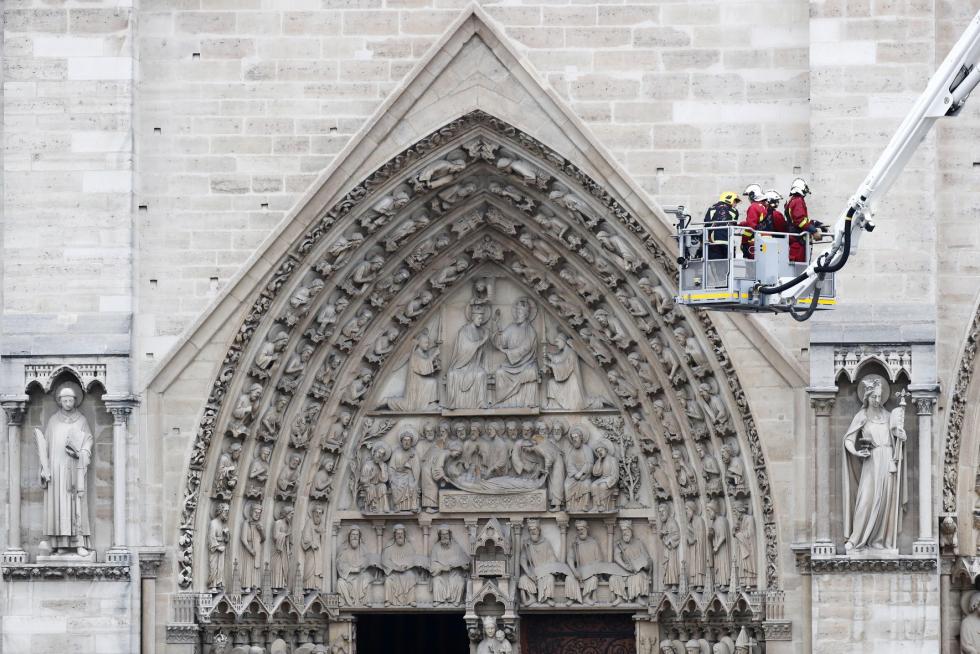 Incendio en la Catedral de Notre Dame de París