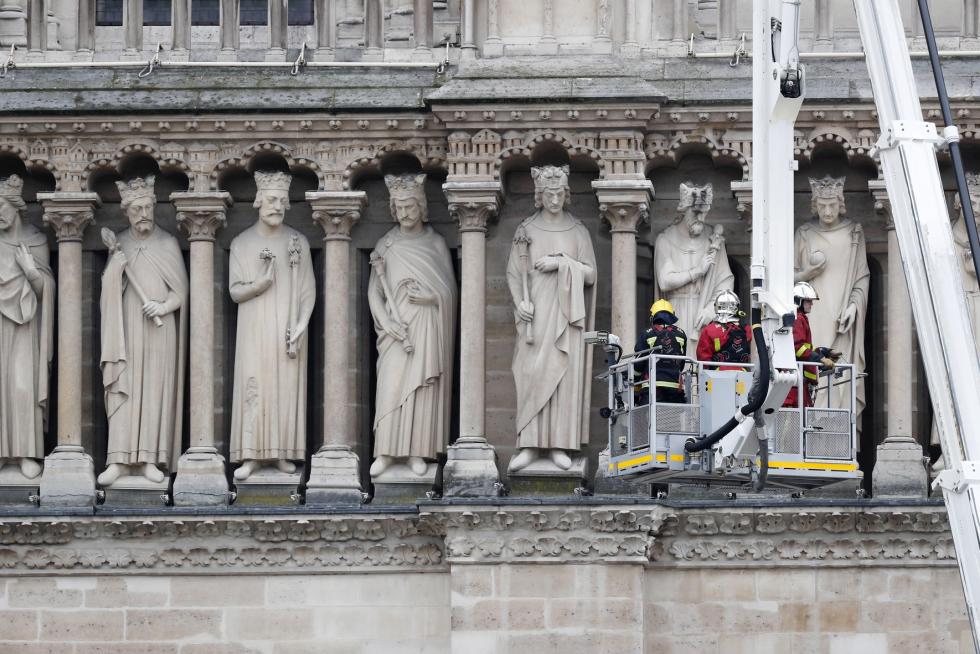 Incendio en la Catedral de Notre Dame de París