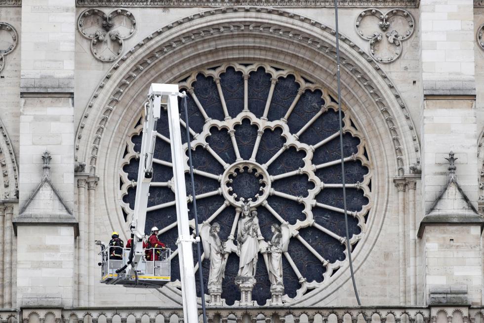 Incendio en la Catedral de Notre Dame de París