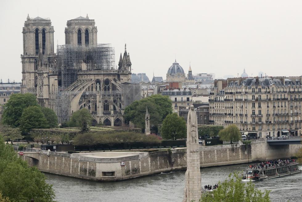 Incendio en la Catedral de Notre Dame de París