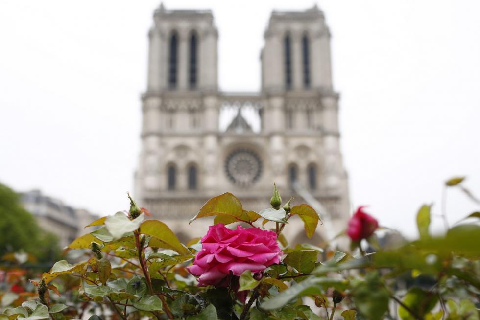 Incendio en la Catedral de Notre Dame de París