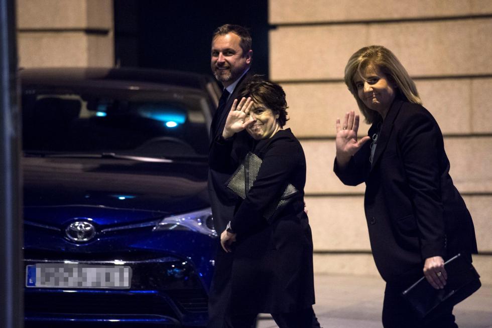 Imágenes de duelo y de la capilla ardiente de Alfredo Pérez Rubalcaba
