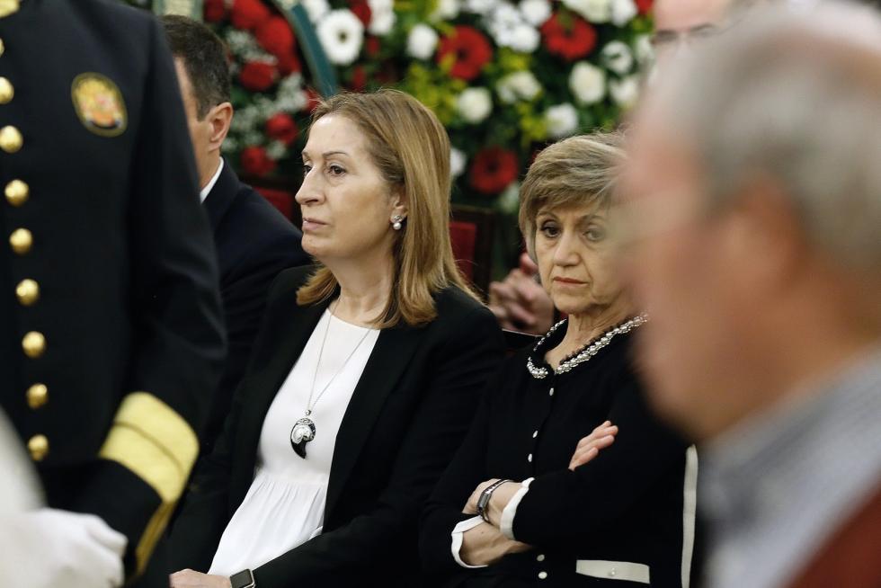 Imágenes de duelo y de la capilla ardiente de Alfredo Pérez Rubalcaba